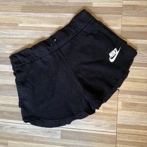 NIKE sweat shorts size kids girls large (12/14)
